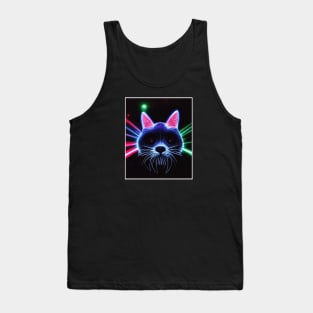 disco cat Tank Top